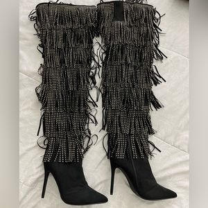 Azalea Wang thigh high boots(new)